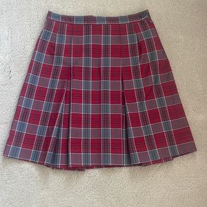 Vicki Marsha Uniform Plaid Skirt
